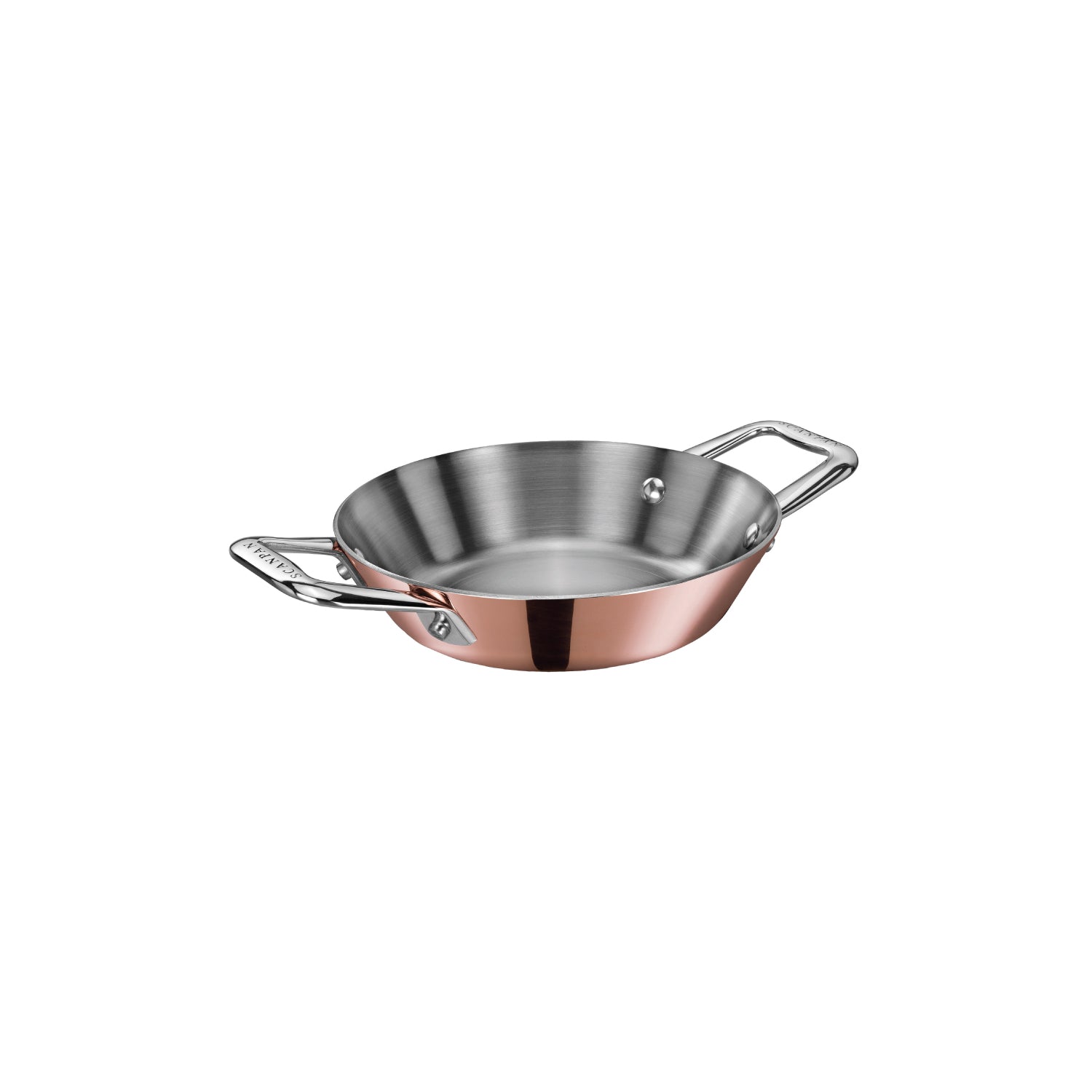 Maitre D' Copper 16cm Mini Paella Pan